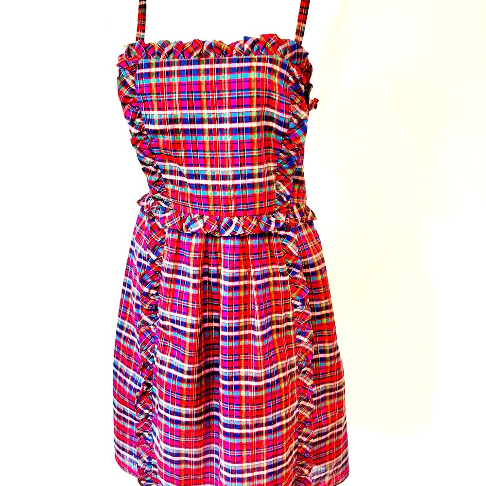Marc by Marc Jacobs Plaid Print Mini Dress - Picture 4 of 8